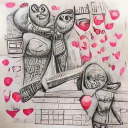 Pencil Heart